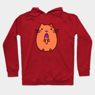 cat icecream Hoodie